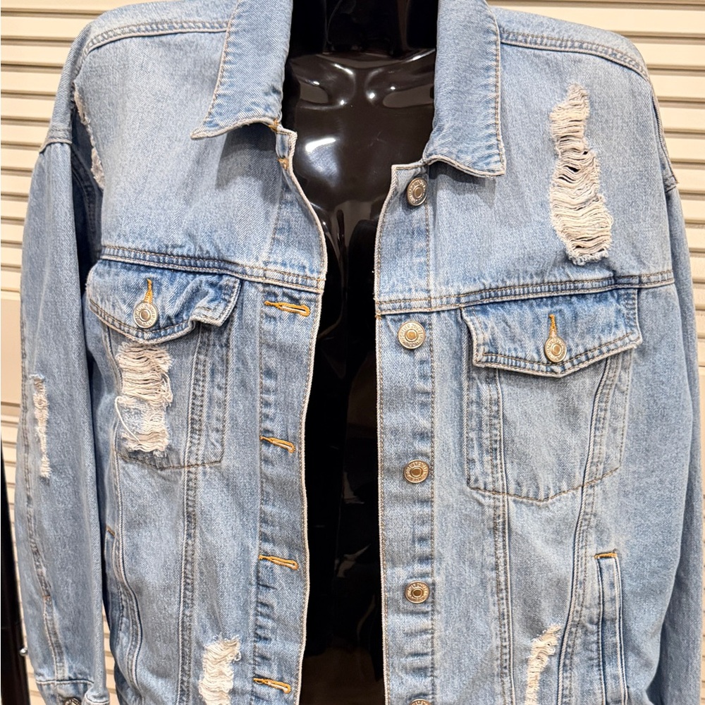 Upcycle Forever 21 Custom Distressed White Glow in the Dark Angel Wings